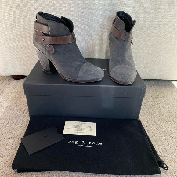 Rag & Bone Harrow ankle boot, Slate women’s 37 - Picture 1 of 7
